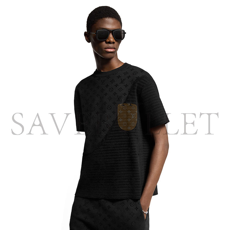 l0vis Vvtt0n graphic jacquard short-sleeved crewneck 1ahcmv